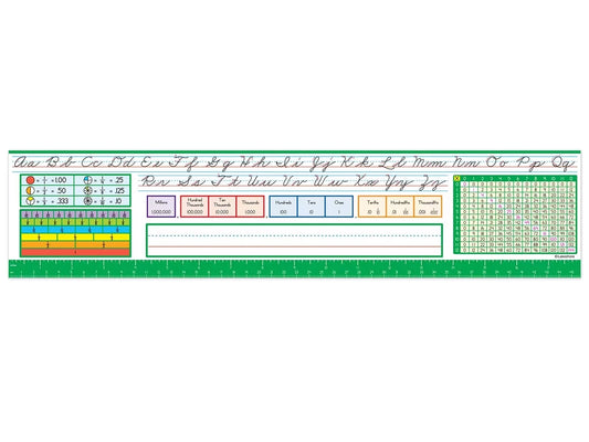 Lakeshore Traditional Cursive Reference Nameplates - Gr. 3-5 - US 6201