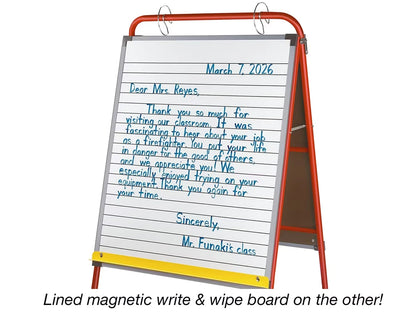 All-Purpose Mobile Teaching Easel - Elementary - US 6782