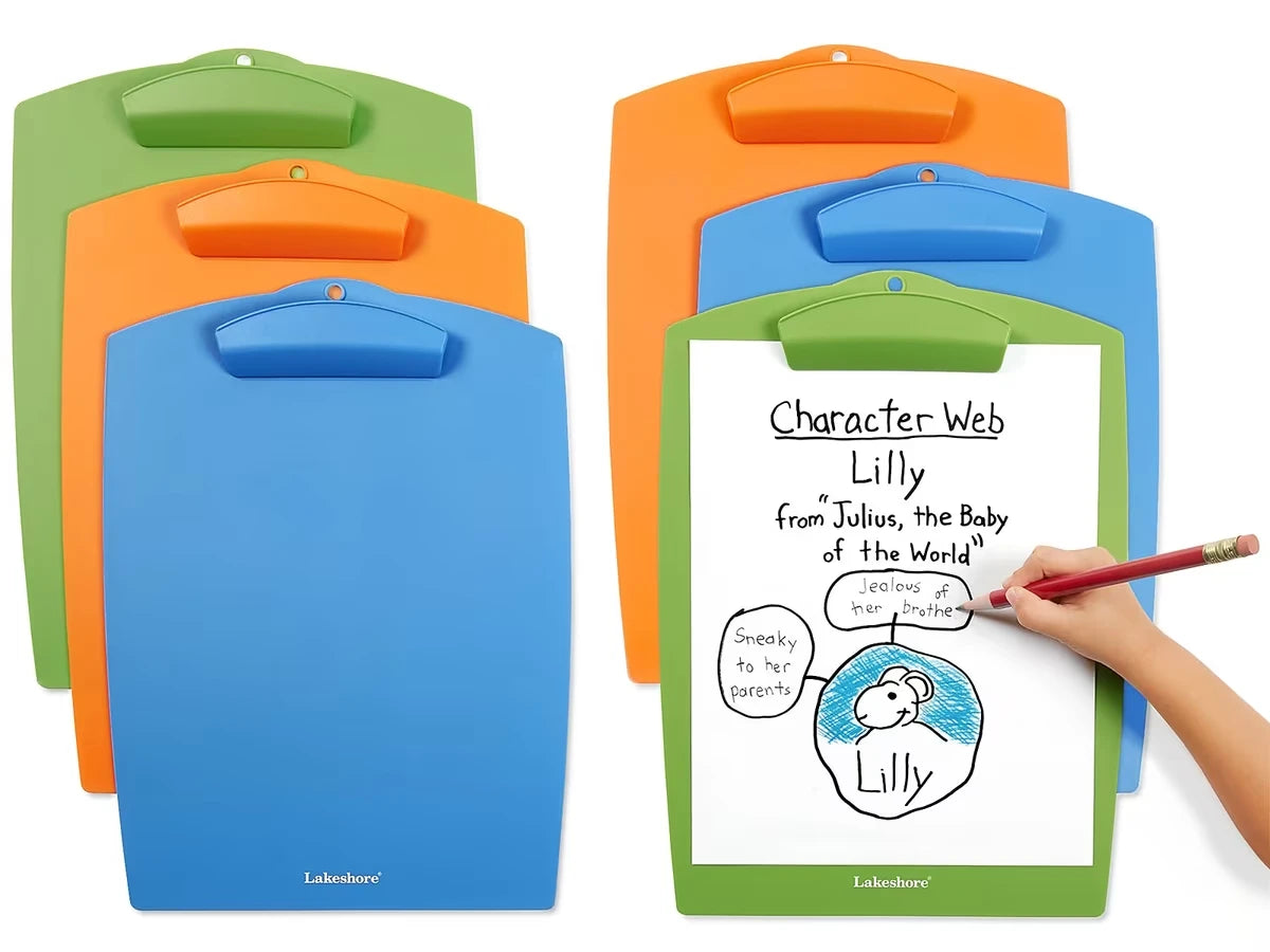 Classroom Clipboards - Set of 6 - US 9035