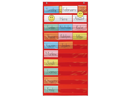 Space-Saver Pocket Chart - US 3264
