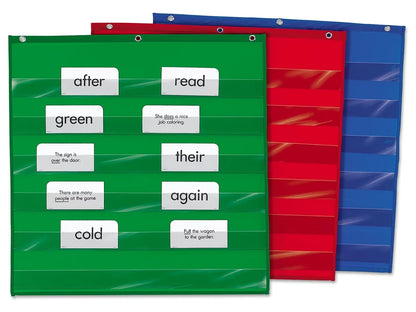 Heavy-Duty Small Pocket Chart - US 8070