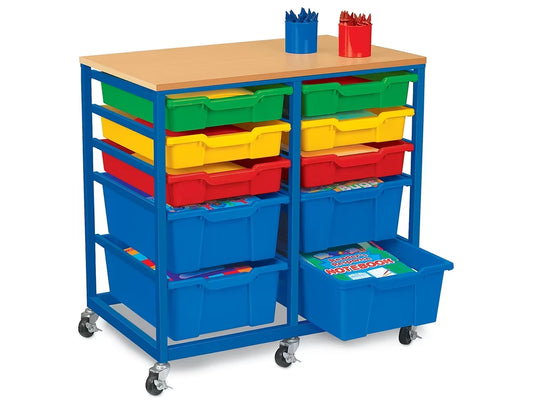 Mobile 10-Bin Storage Center - US 9997