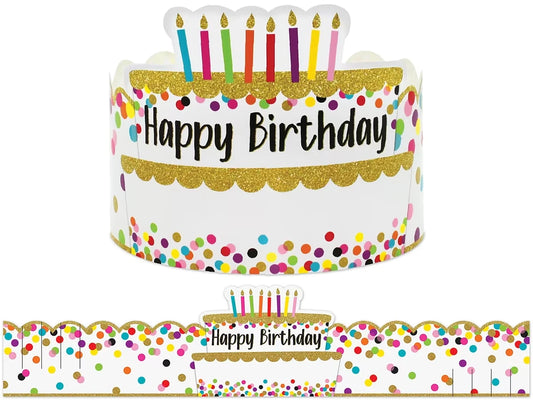 Confetti Birthday Crowns - US 6854