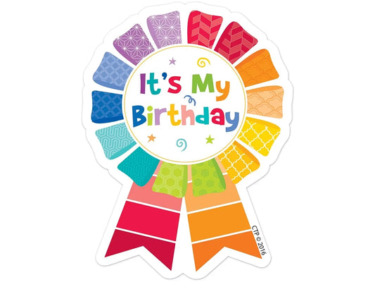 Painted Palette Birthday Badges - US 3888
