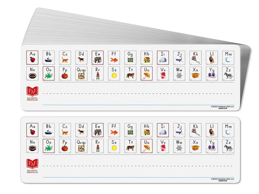 Alphabet Sounds Desk Strips – Set of 36 - US 2862