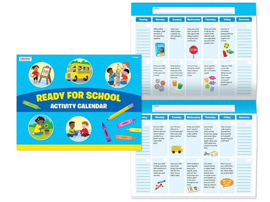 Ready for School Activity Calendar - US 2128