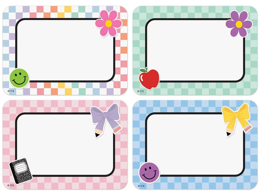 Cool for School Name Tags - Variety Pack - US 6738