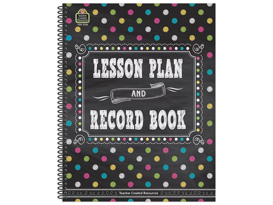 Chalkboard Brights Lesson Plan & Record Book - US 1925