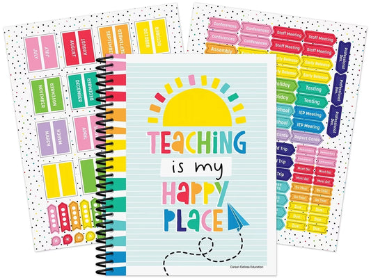 Happy Place Lesson Plan Book - US 7469