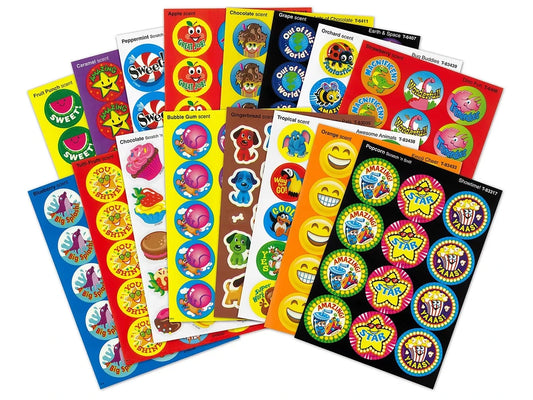 Kid’s Choice Scented Motivational Stickers - Variety Pack - US 3746