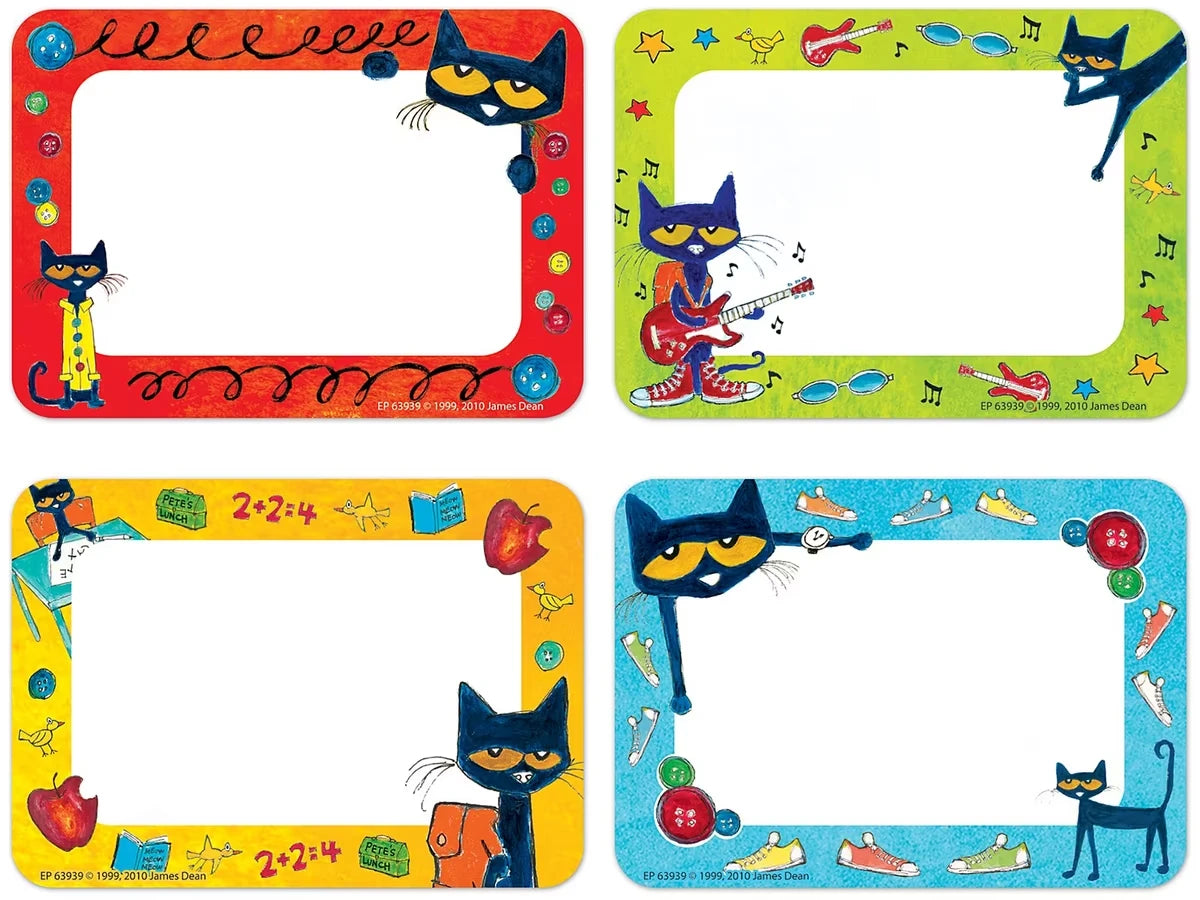 Pete the Cat® Name Tags - Variety Pack - US 5594