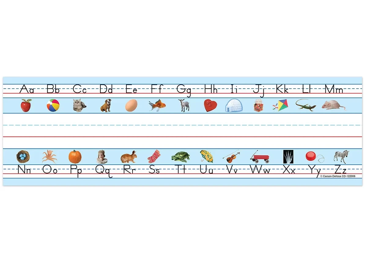 Alphabet Sounds Reference Nameplates - Pre K-K - US 7084