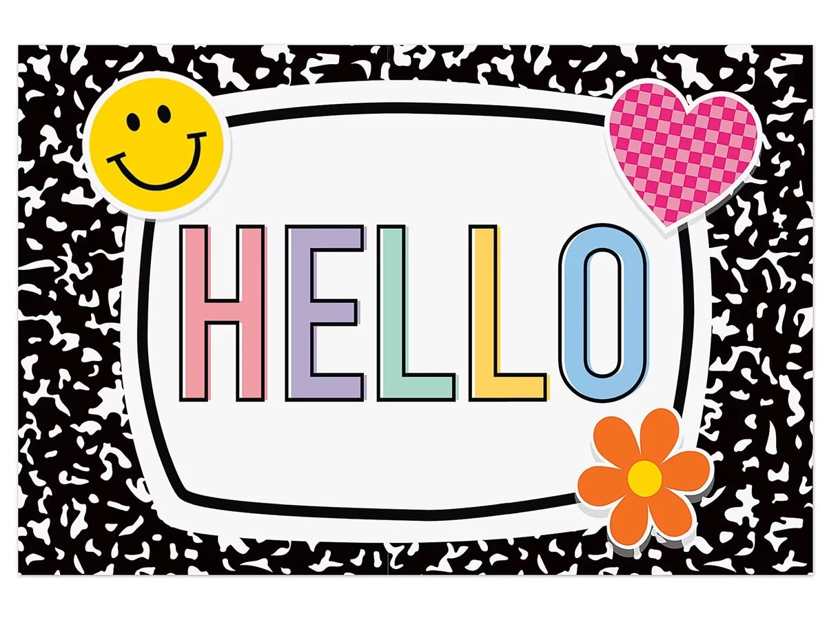 Cool for School Hello Postcards - US 9228