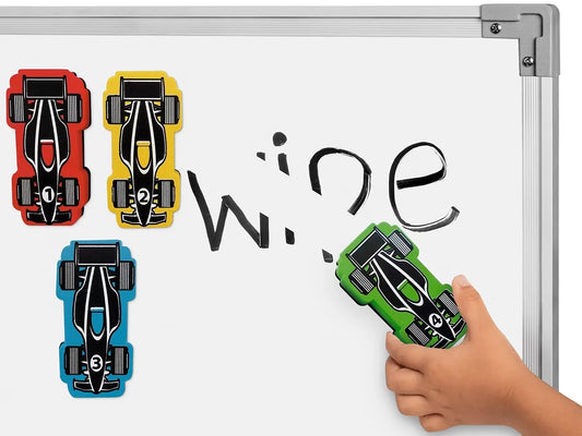 Magnetic Write & Wipe Erasers - Set of 4 - US 8667