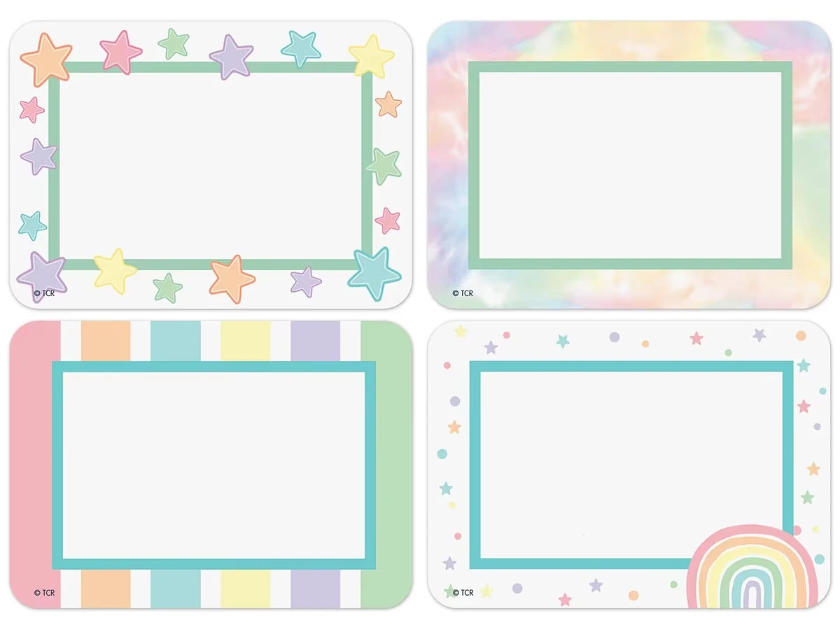 Pastel Pop Name Tags - Variety Pack - US 5886
