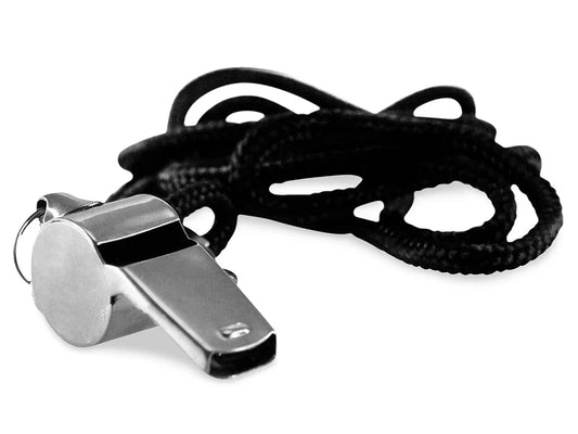 Metal Whistle & Lanyard - US 9160