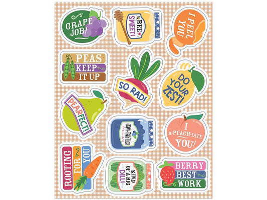 Farmers Market Motivational Stickers - US 3168