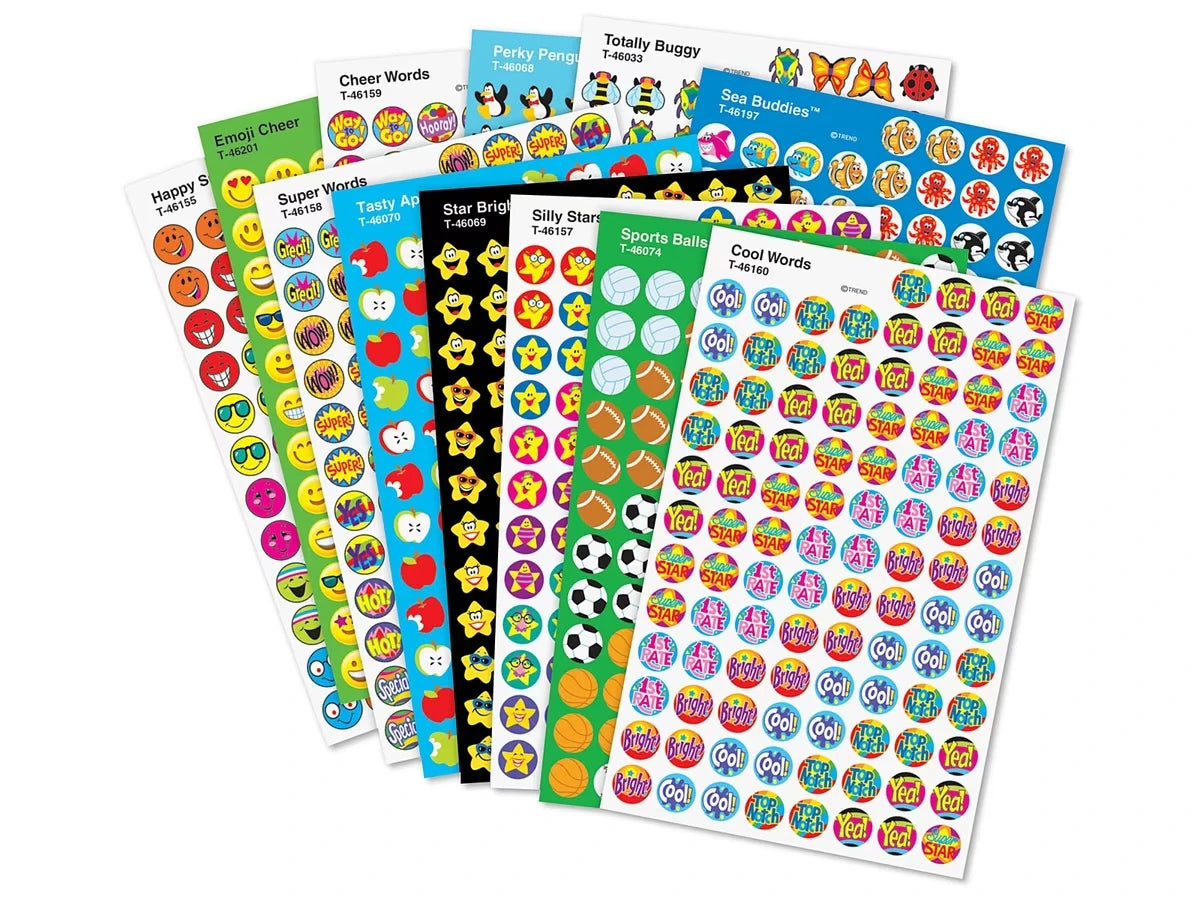 Awesome Mini Stickers - Variety Pack - US 3739