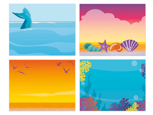 Seas the Day Name Tags - Variety Pack - US 3897