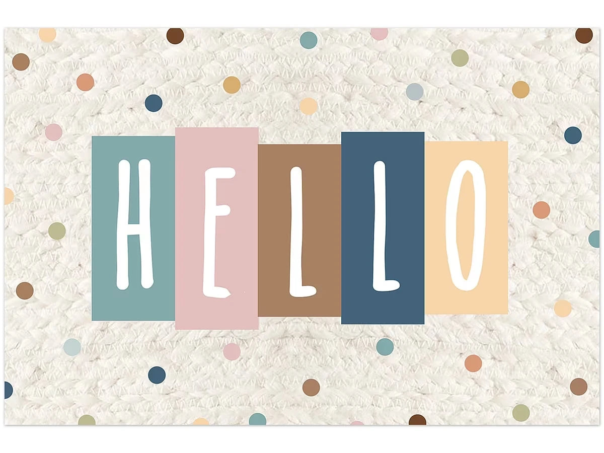 Everyone Is Welcome Hello Postcards - US 2616