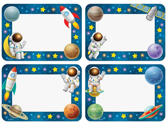 Outer Space Crew Name Tags - US 1780