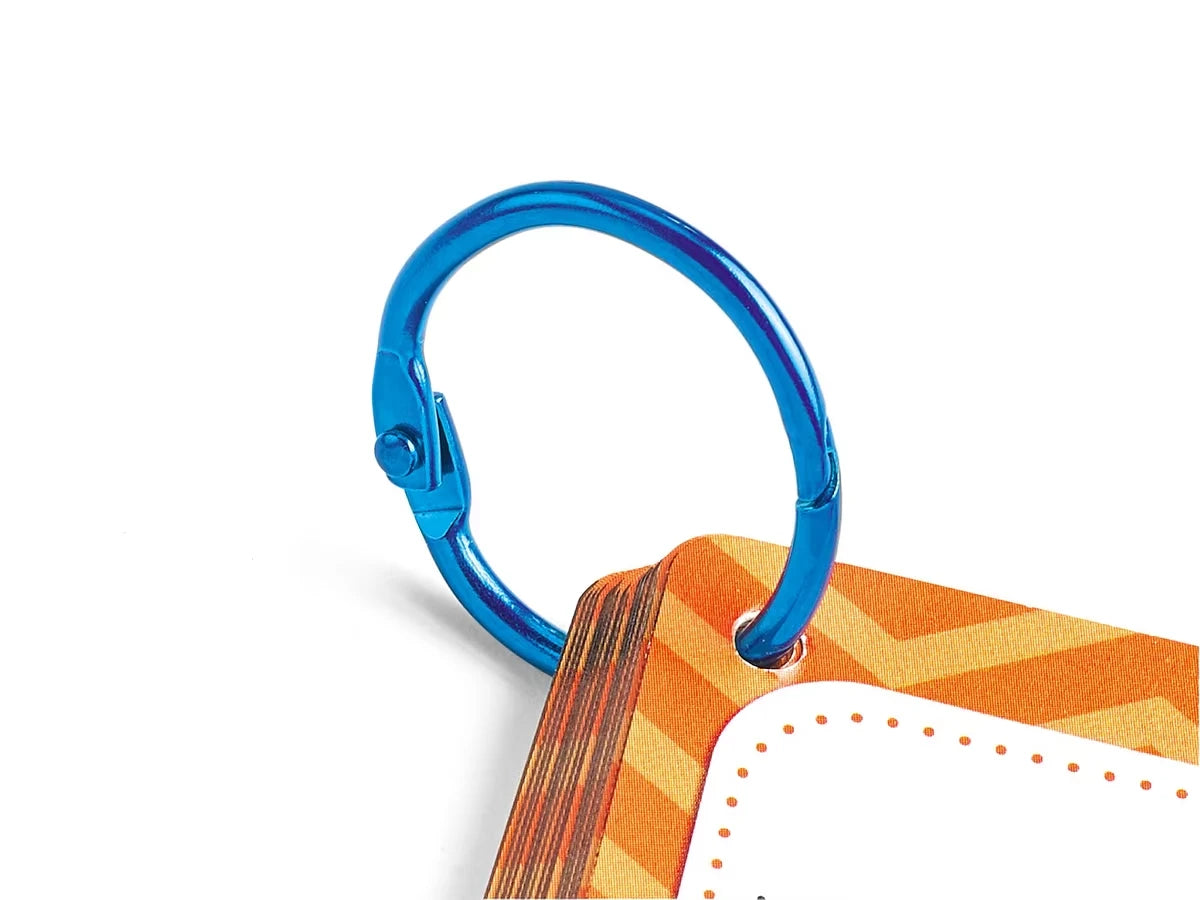 Colorful Book Rings - Set of 50 - US 4927