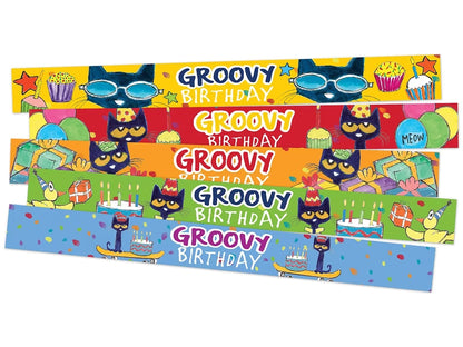 Pete the Cat® Birthday Slap Bracelets - US 6227