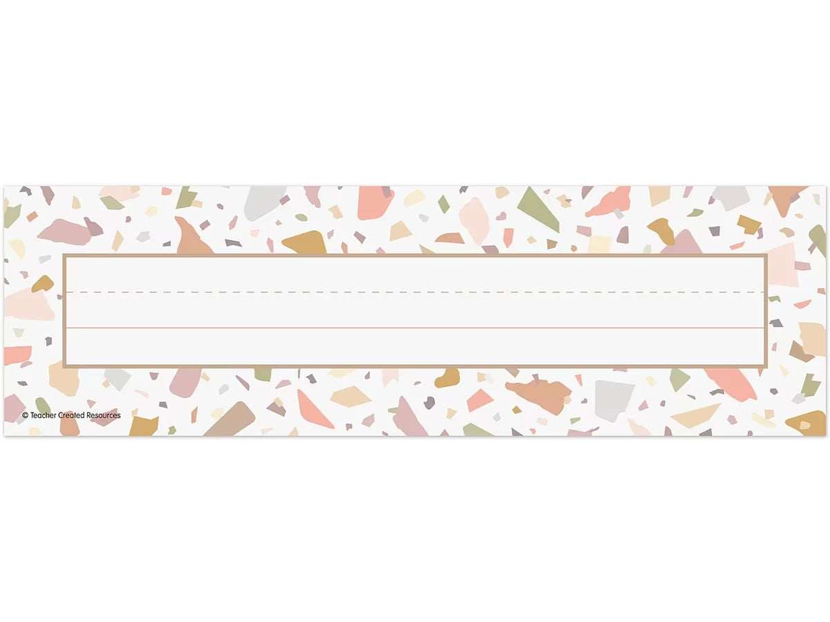 Terrazzo Tones Nameplates - US 4128