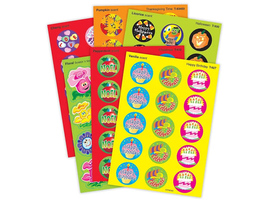 Seasons & Holidays Scented Stickers - Variety Pack - US 3551