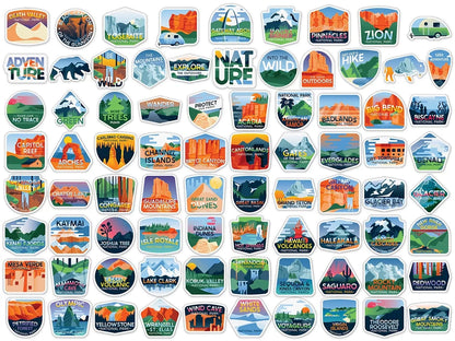 Adventure Vinyl Stickers - US 4577
