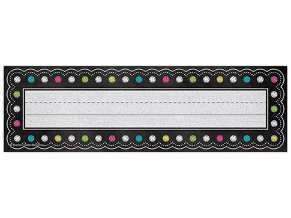 Chalkboard Brights Nameplates - US 8599