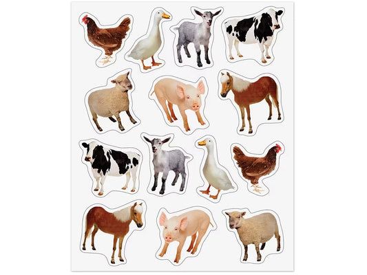 Farm Animal Photo Stickers - US 8287