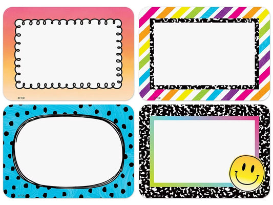 Brights 4Ever Name Tags - Variety Pack - US 2422