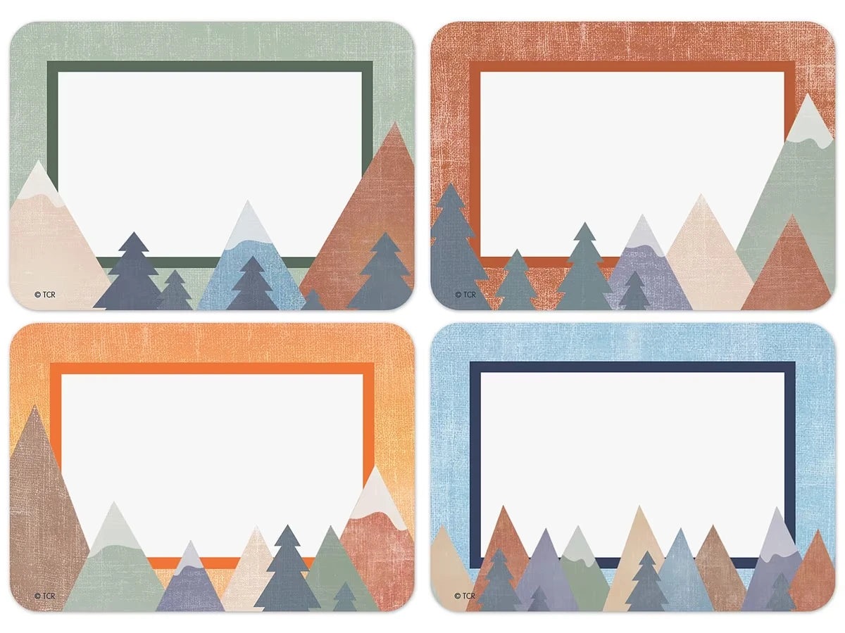 Moving Mountains Name Tags - Variety Pack - US 5389