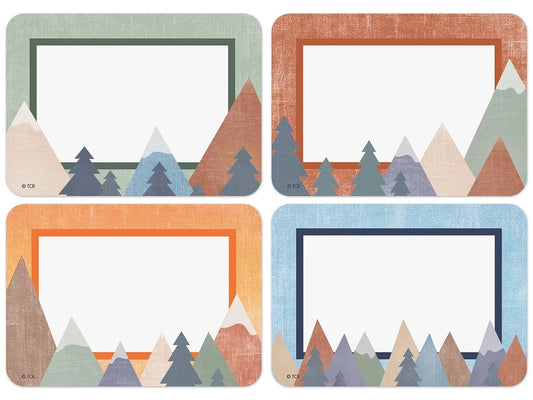 Moving Mountains Name Tags - Variety Pack - US 5389