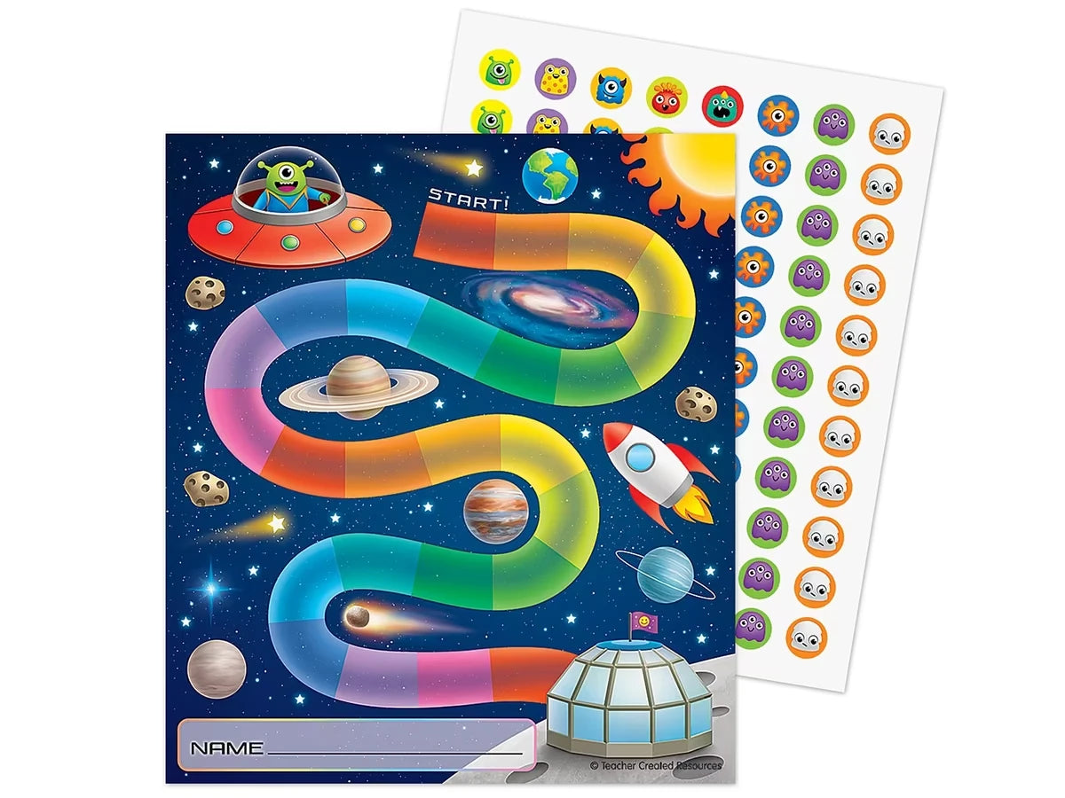 Out of This World Reward Trackers with Stickers - US 8528