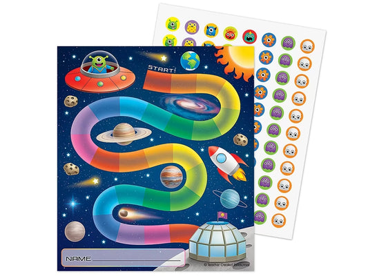Out of This World Reward Trackers with Stickers - US 8528