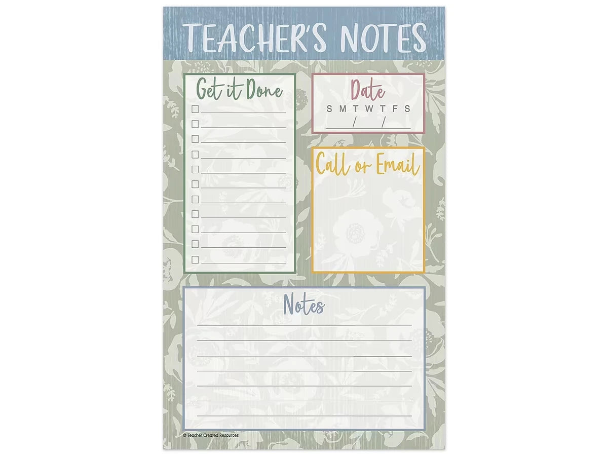 Classroom Cottage Notepad - US 3455