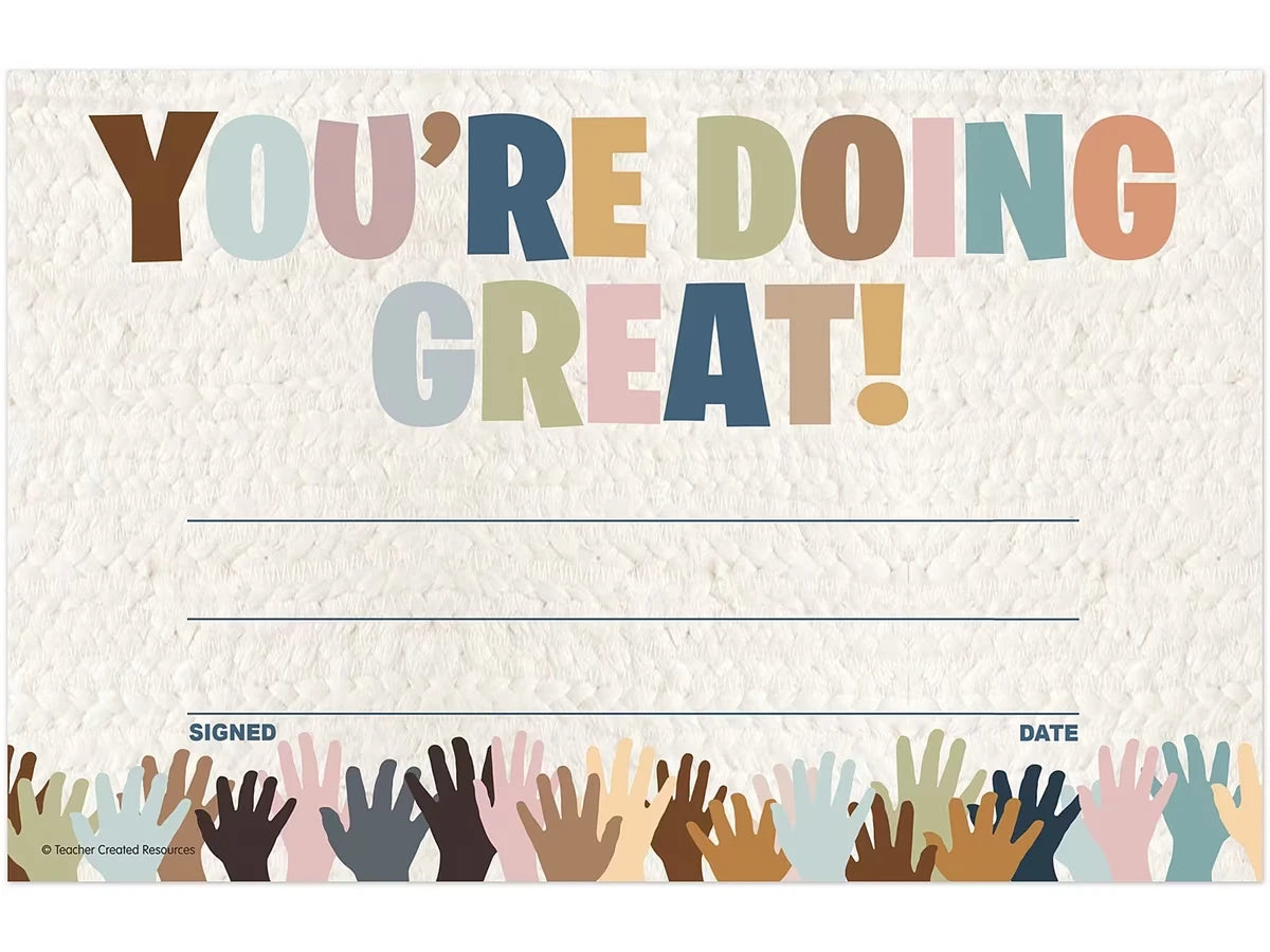 Everyone Is Welcome - You’re Doing Great! Awards - US 8329