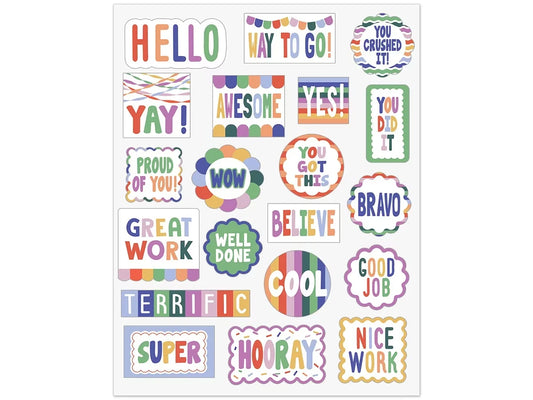 Color Crush Stickers - US 1993