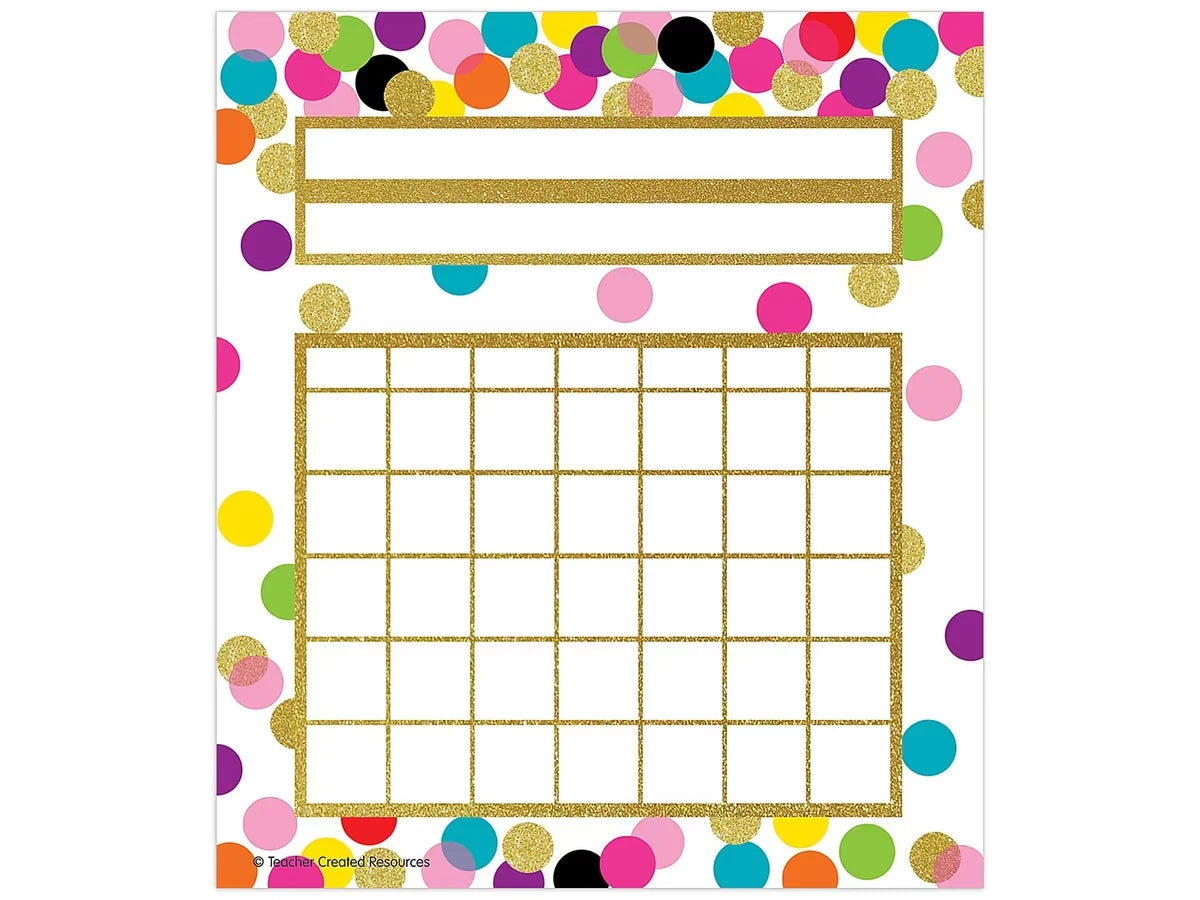 Confetti Mini Incentive Charts - US 1948
