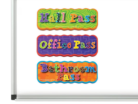 Magnetic Hall Passes - US 8319