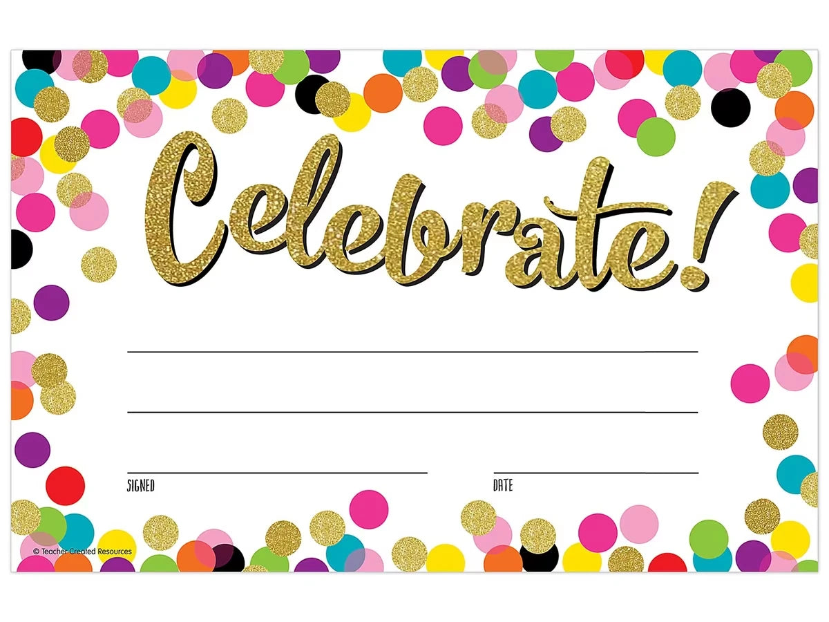 Confetti Celebrate! Awards - US 5642