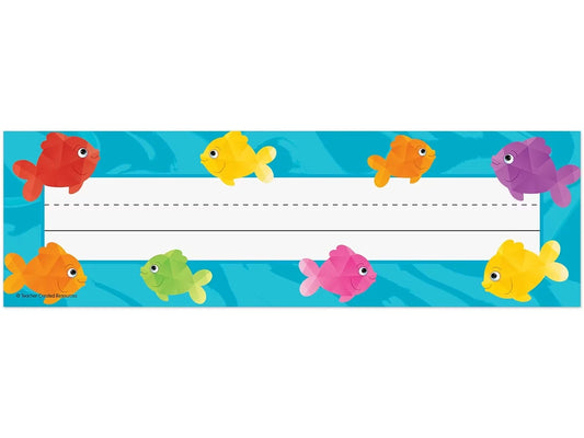 Colorful Fish Nameplates - US 1869