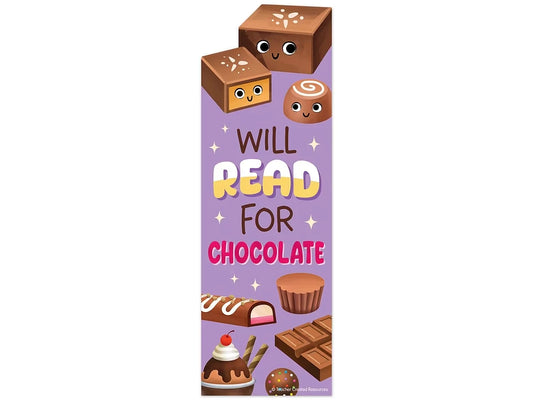 Chocolate-Scented Bookmarks - US 9236