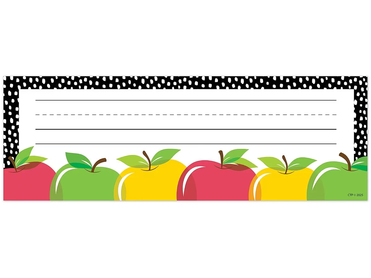 Apple Time Nameplates - US 7636