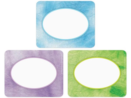 Tie-Dye Name Tags - US 5139