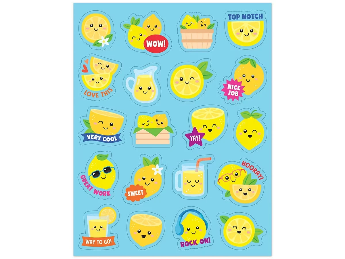 Lemon Scented Stickers - US 9636