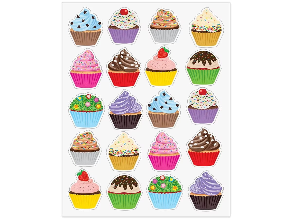 Cupcake Stickers - US 3943