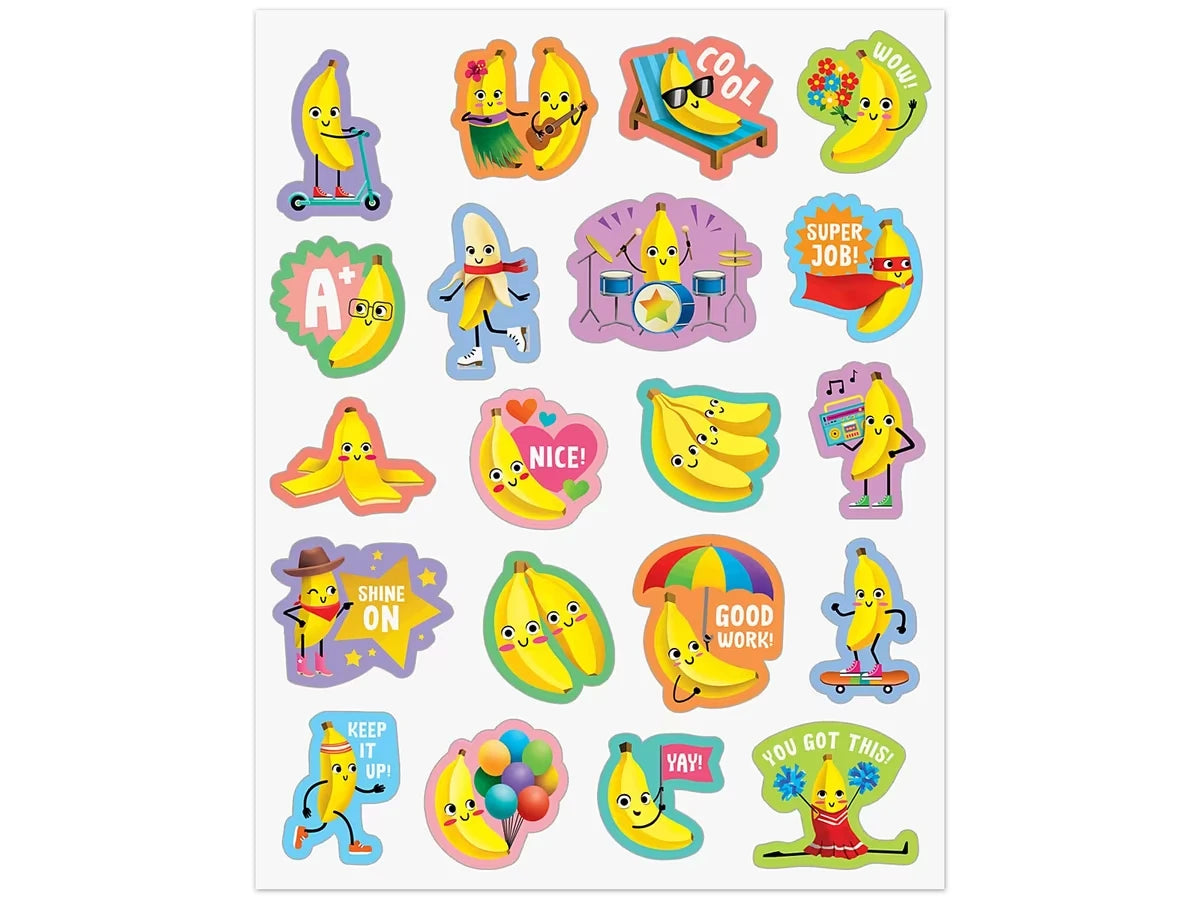 Banana Scented Stickers - US 4438